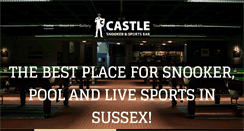 Desktop Screenshot of castlesnookerclub.com